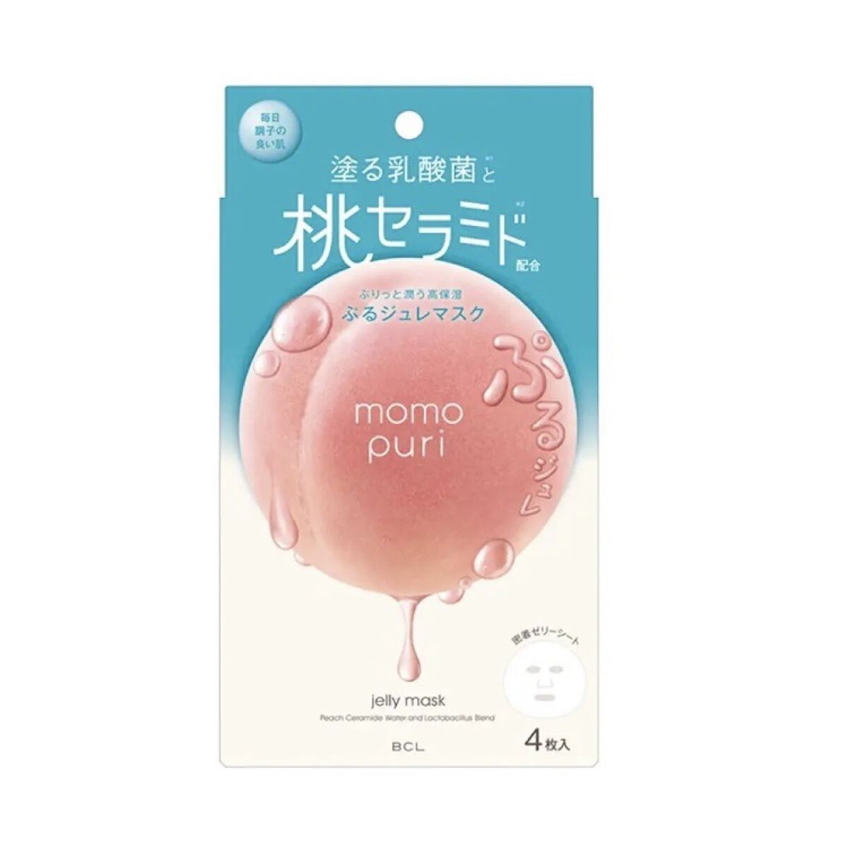 潤いぷるジュレマスク/ももぷり/シートマスク・パックを使ったクチコミ（1枚目）