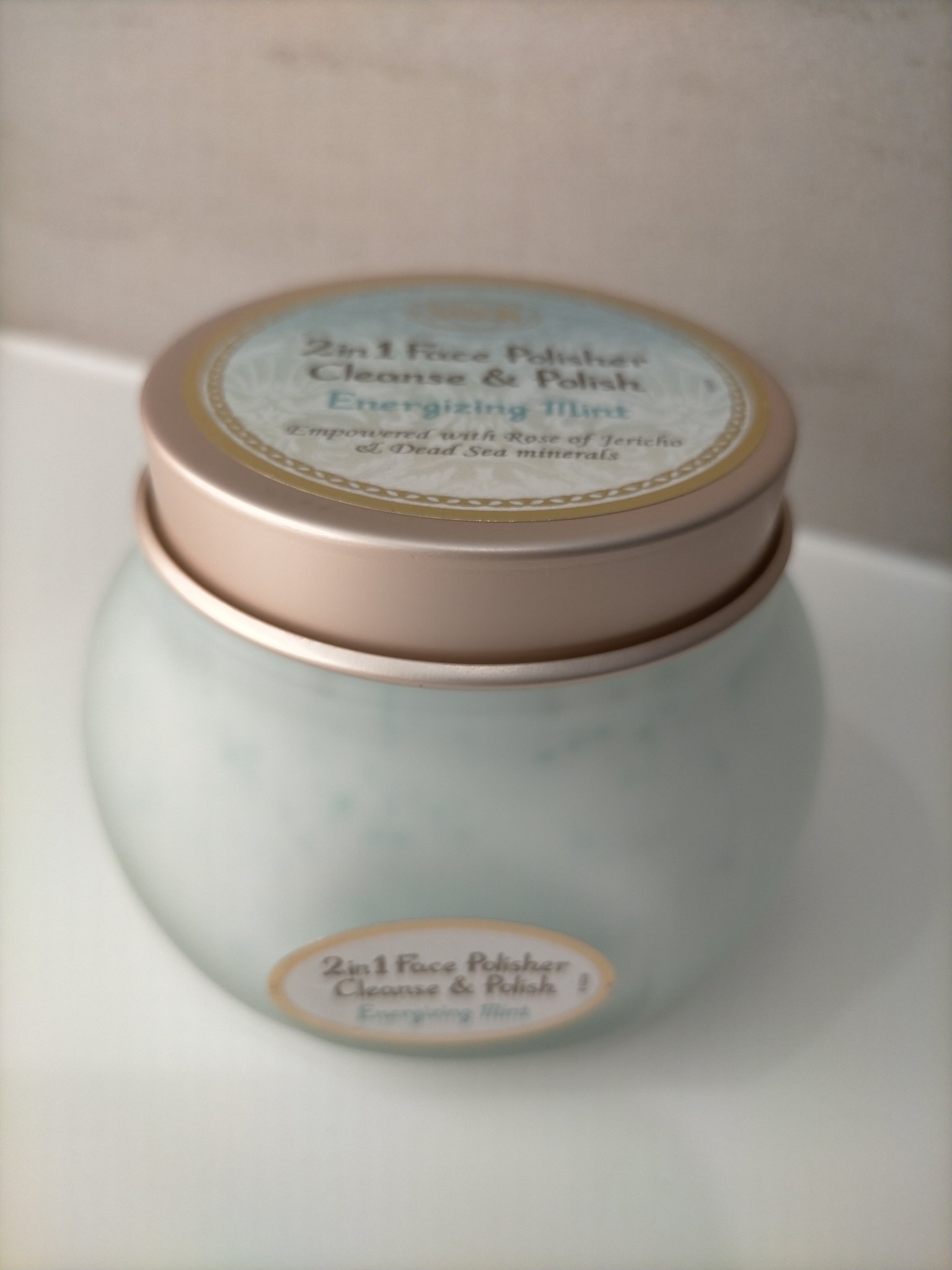 フェイスポリッシャー リフレッシング（ミント）/SABON/スクラブ・ゴマージュを使ったクチコミ（1枚目）