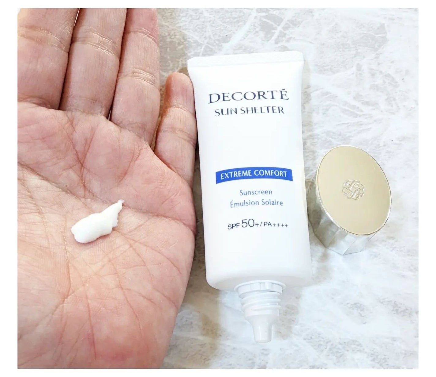 サンシェルター マルチ プロテクション/DECORTÉ/日焼け止めミルクを使ったクチコミ(2枚目)