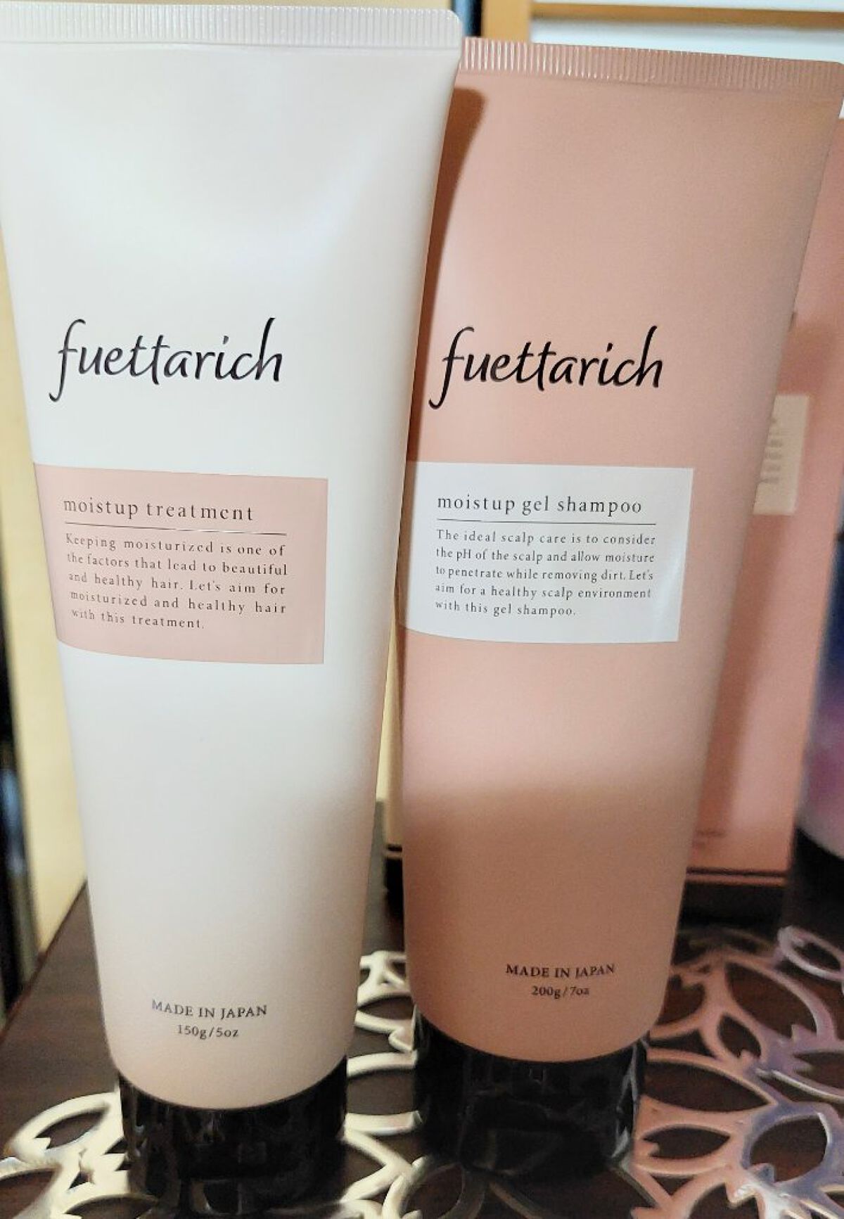 モイストアップ ジェル シャンプー/トリートメント/fuettarich (フエッタリッチ)/サロンシャンプーを使ったクチコミ（1枚目）