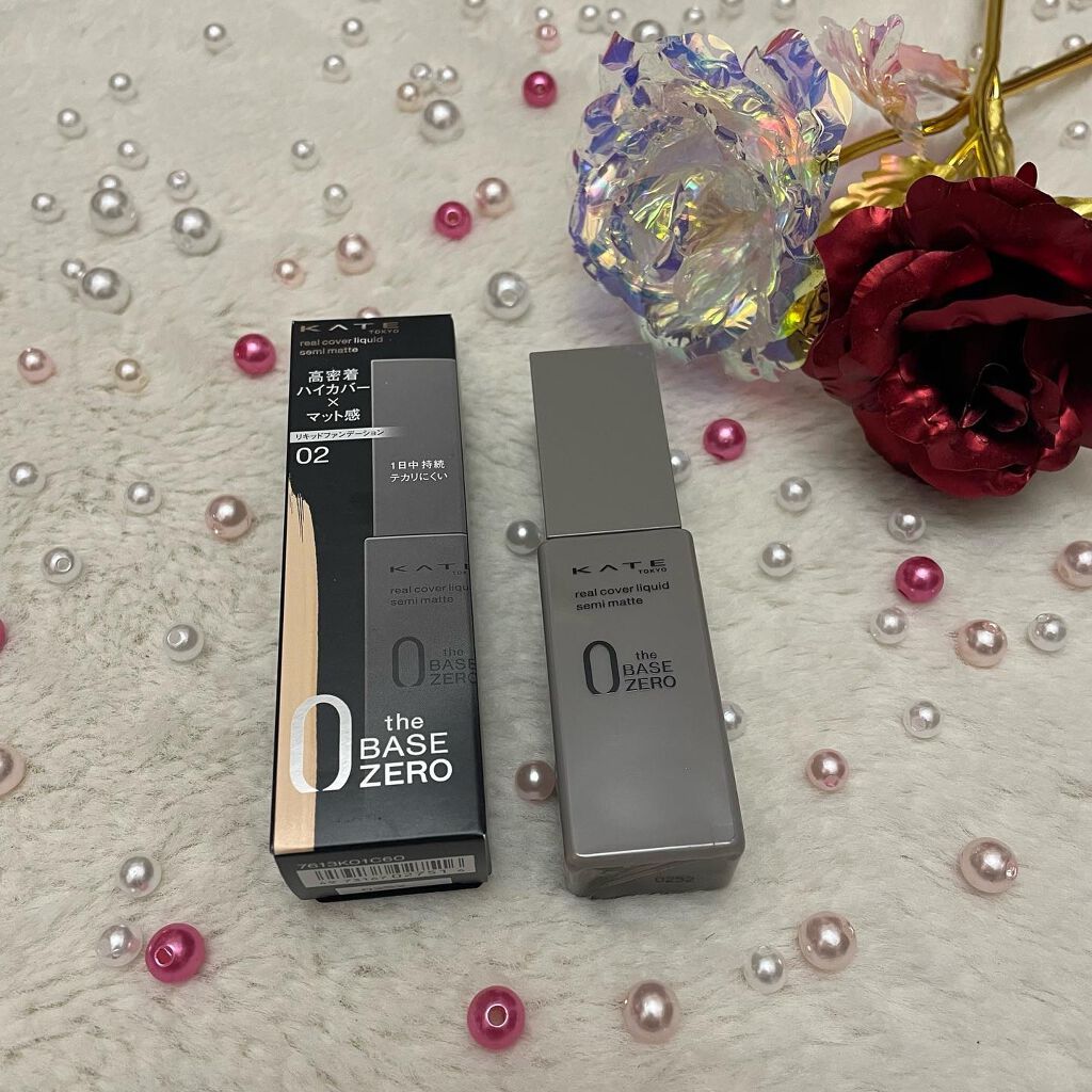 リアルカバーリキッド(セミマット)/KATE/リキッドファンデーションを使ったクチコミ(2枚目)