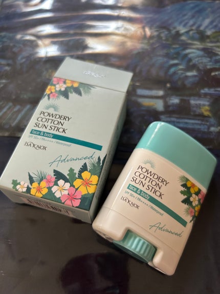 パウダリーコットン サンスティック/ISAKNOX(イザノックス)/日焼け止め・UVケアを使ったクチコミ(3枚目)
