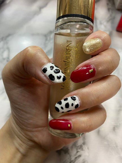 ジェルネイル(ライト対応)/セリア/ジェルネイルを使ったクチコミ(2枚目)