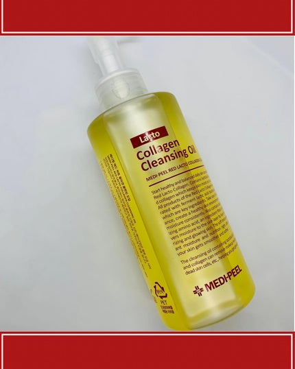 レッドラクトコラーゲンクレンジングオイル/MEDIPEEL/オイルクレンジングを使ったクチコミ(5枚目)