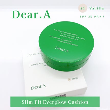 スリムフィットエバーグロウクッション/Dear.A/クッションファンデーションを使ったクチコミ(1枚目)