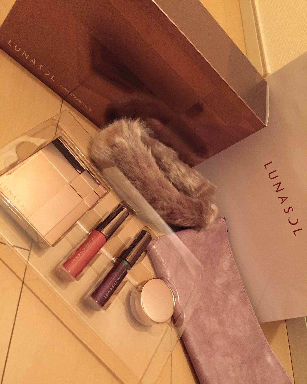 パーティコフレ2018/LUNASOL/メイクアップキットを使ったクチコミ(1枚目)