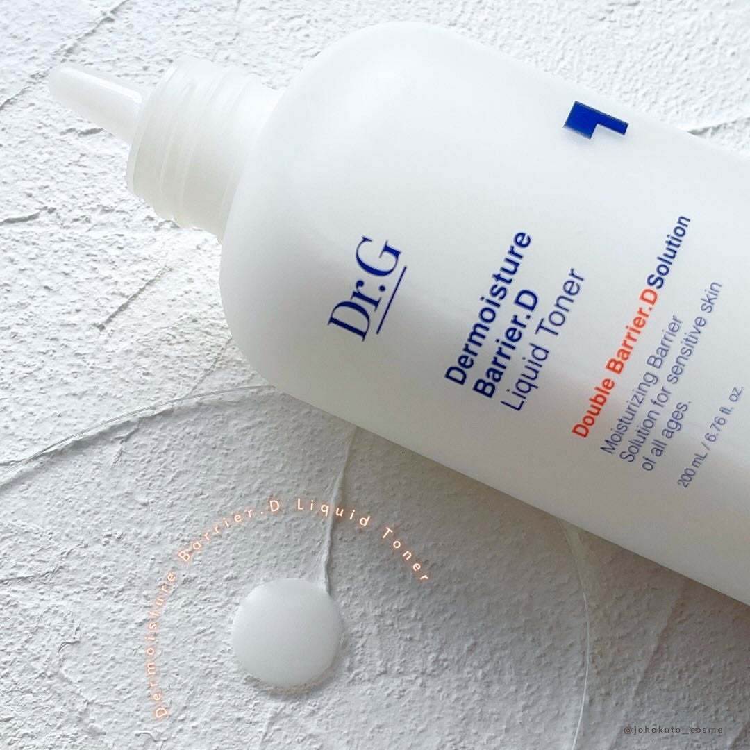 ザモイスチャーバリアDリキッドトナー/Dr.G/化粧水を使ったクチコミ(1枚目)