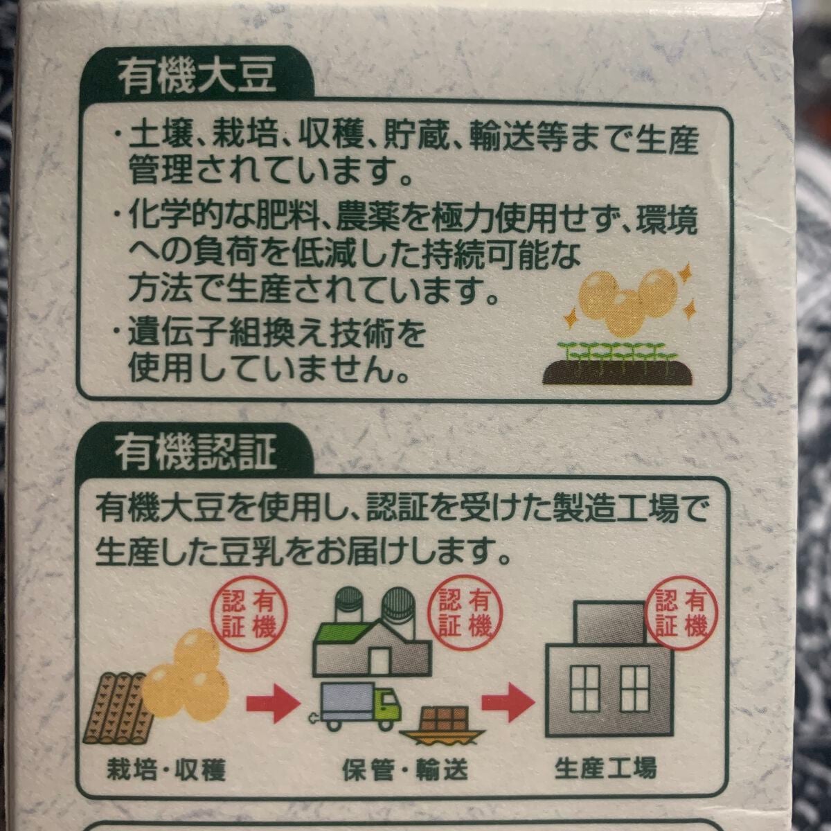 有機豆乳/めいらく/豆乳飲料を使ったクチコミ(4枚目)