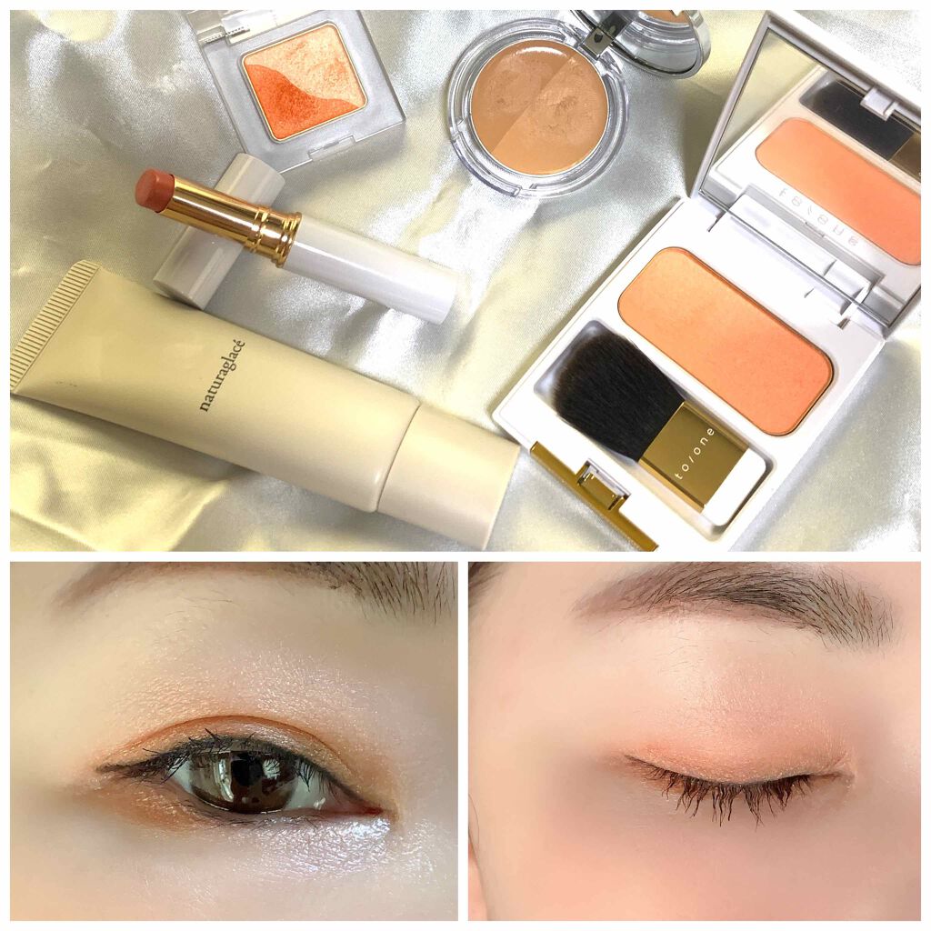 トーン ペタル エッセンス リップ 203：ディープコーラル/to/one/口紅を使ったクチコミ（3枚目）