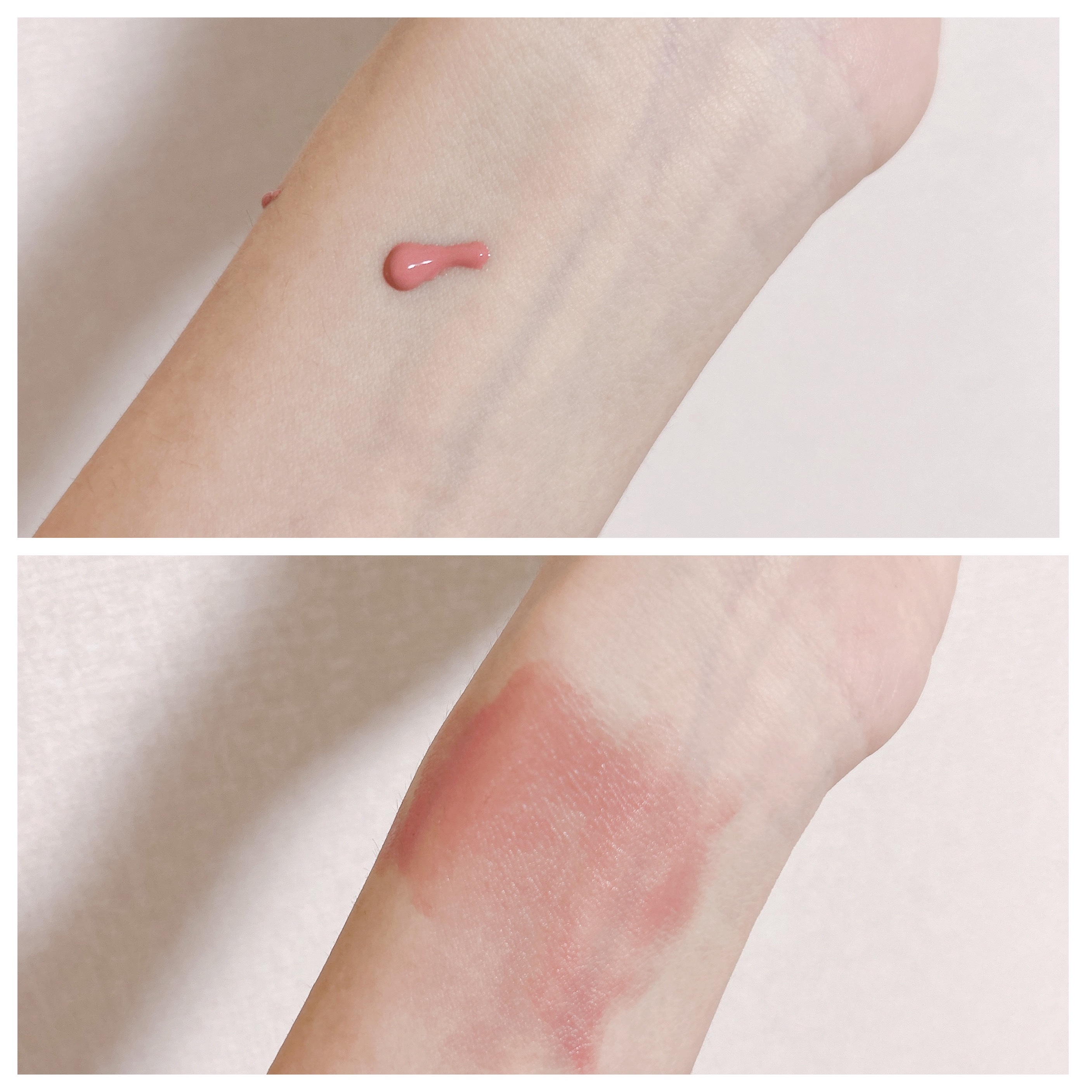 クリームチーク/無印良品/ジェル・クリームチークを使ったクチコミ（2枚目）