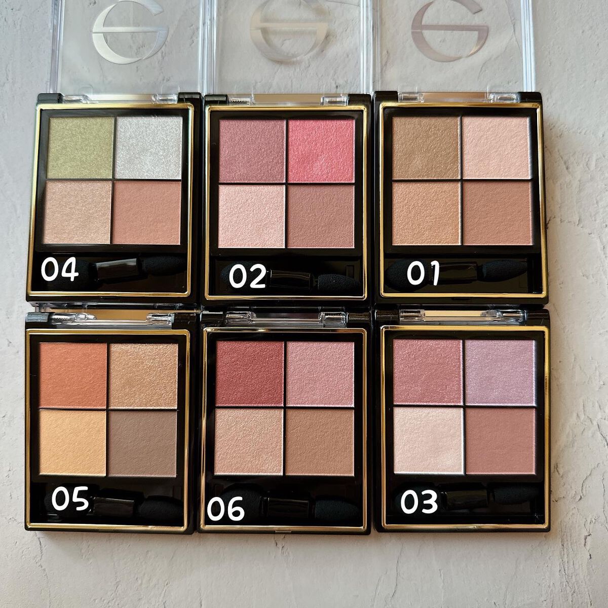 リアルクローズシャドウ/excel/アイシャドウパレットを使ったクチコミ(2枚目)