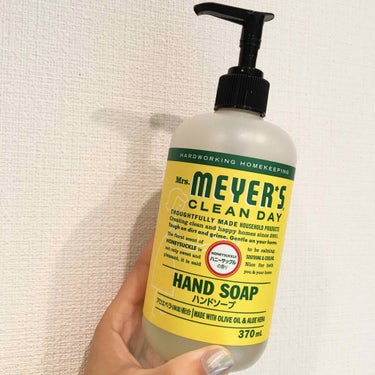 ミセスマイヤーズ クリーンデイ ハンドソープ ハニーサックル/Mrs. MEYER'S CLEAN DAY/ハンドソープを使ったクチコミ（1枚目）