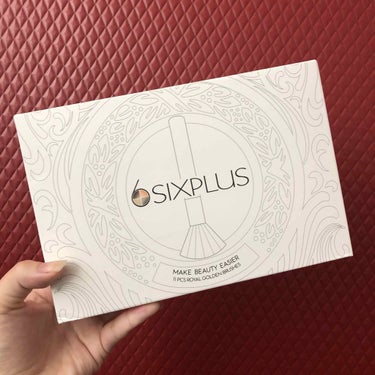 貴族のゴールド メイクブラシ11本セット 化粧ポーチ付き ゴールド×ブラック/SIXPLUS/メイクブラシを使ったクチコミ（1枚目）