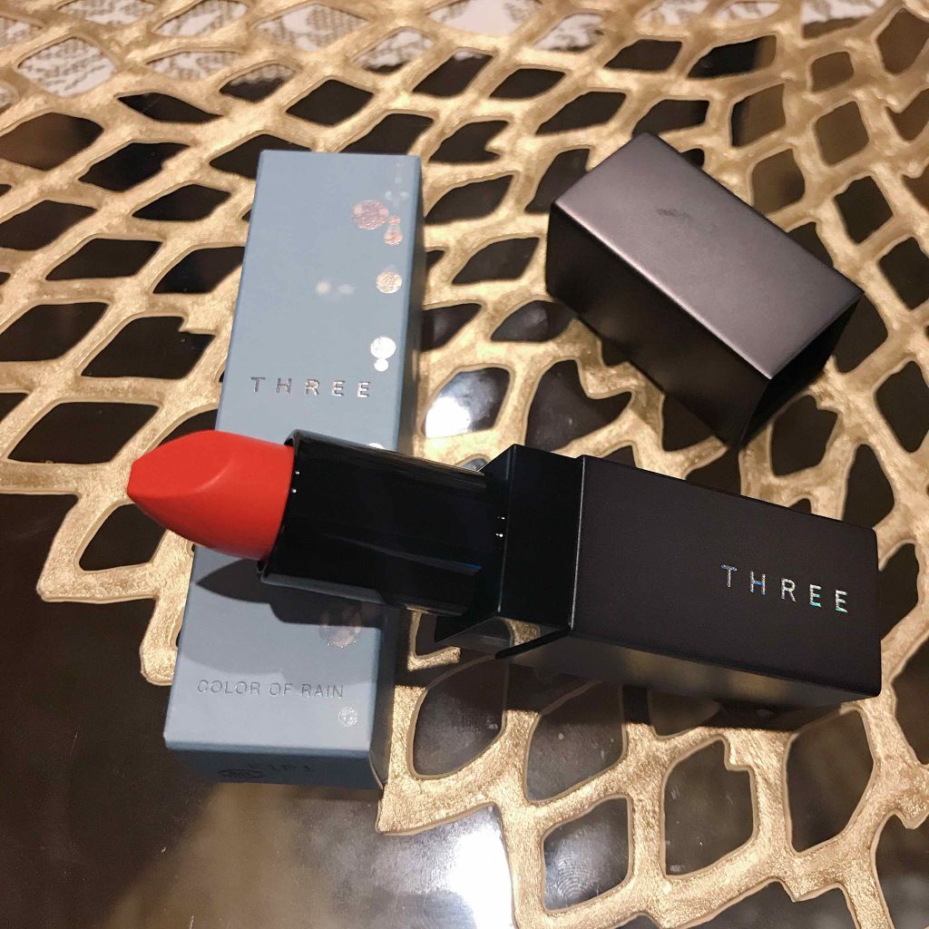 ラッシュペルシードリップスティック/THREE/口紅を使ったクチコミ（1枚目）