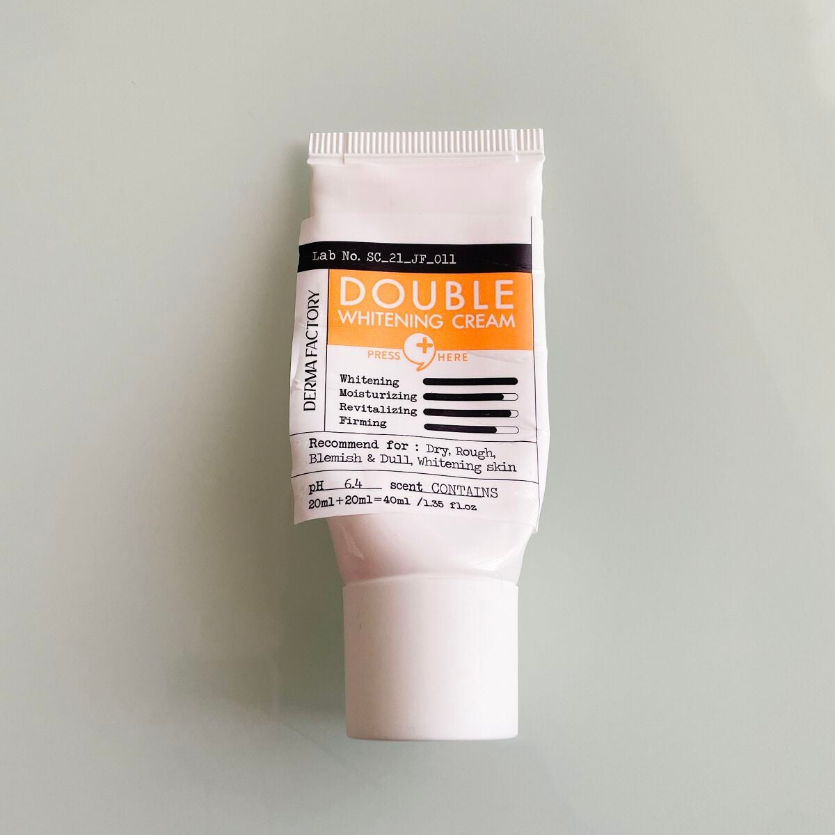 試してみた】ダブルホワイトニングクリーム DERMA FACTORYの効果 試してみた】ダブルホワイトニングクリーム DERMA FACTORYの効果
