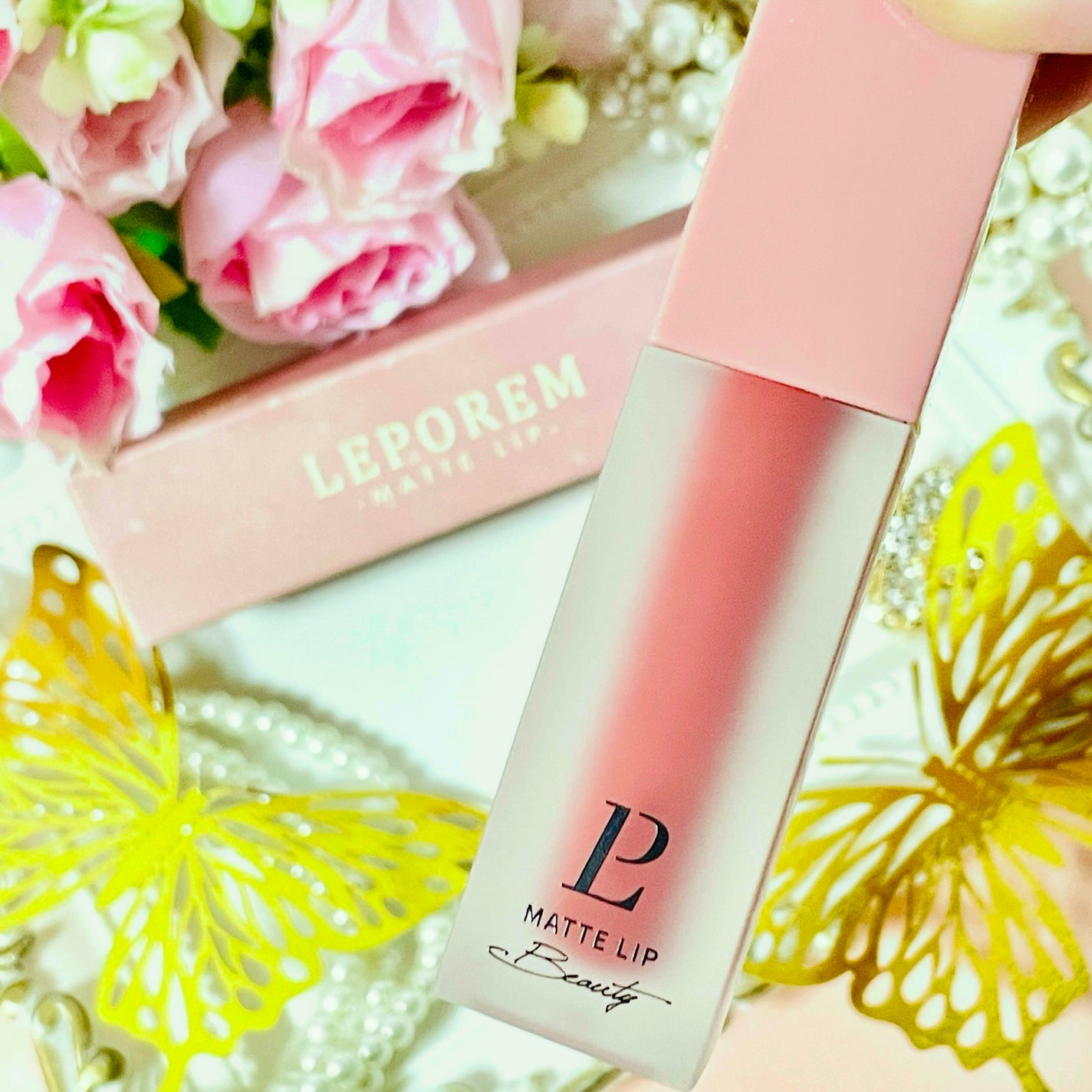 マットリップ/LEPOREM/口紅を使ったクチコミ(4枚目)