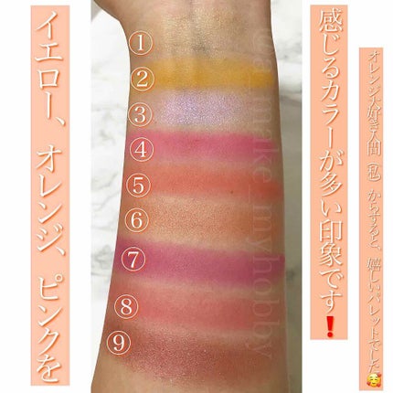 UR GLAM BLOOMING EYE COLOR PALETTE/U R GLAM/アイシャドウパレットを使ったクチコミ(3枚目)