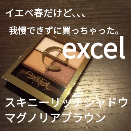 スキニーリッチシャドウ/excel/アイシャドウパレットを使ったクチコミ(1枚目)