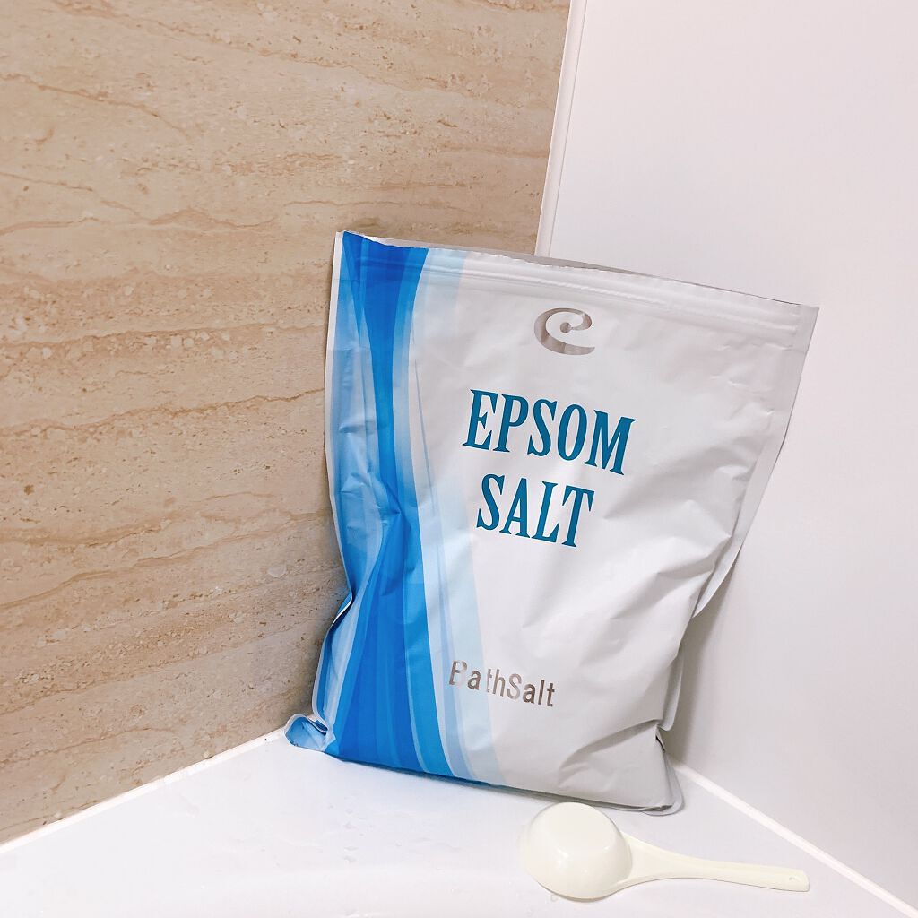 Epsom Salt (エプソムソルト) 国産(岡山県産)/EARTH CONSCIOUS (アースコンシャス)/無機塩系入浴剤を使ったクチコミ(1枚目)
