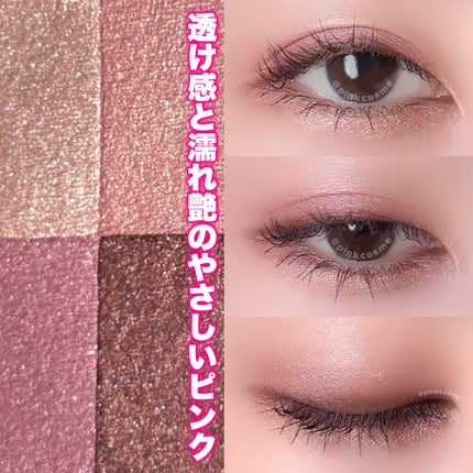 ニュアンス デューイ クリエイター/Visée/アイシャドウパレットを使ったクチコミ(5枚目)