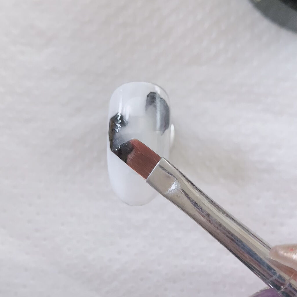 ホイルフレーク/MATIERE/ネイルチップ・パーツを使ったクチコミ（3枚目）