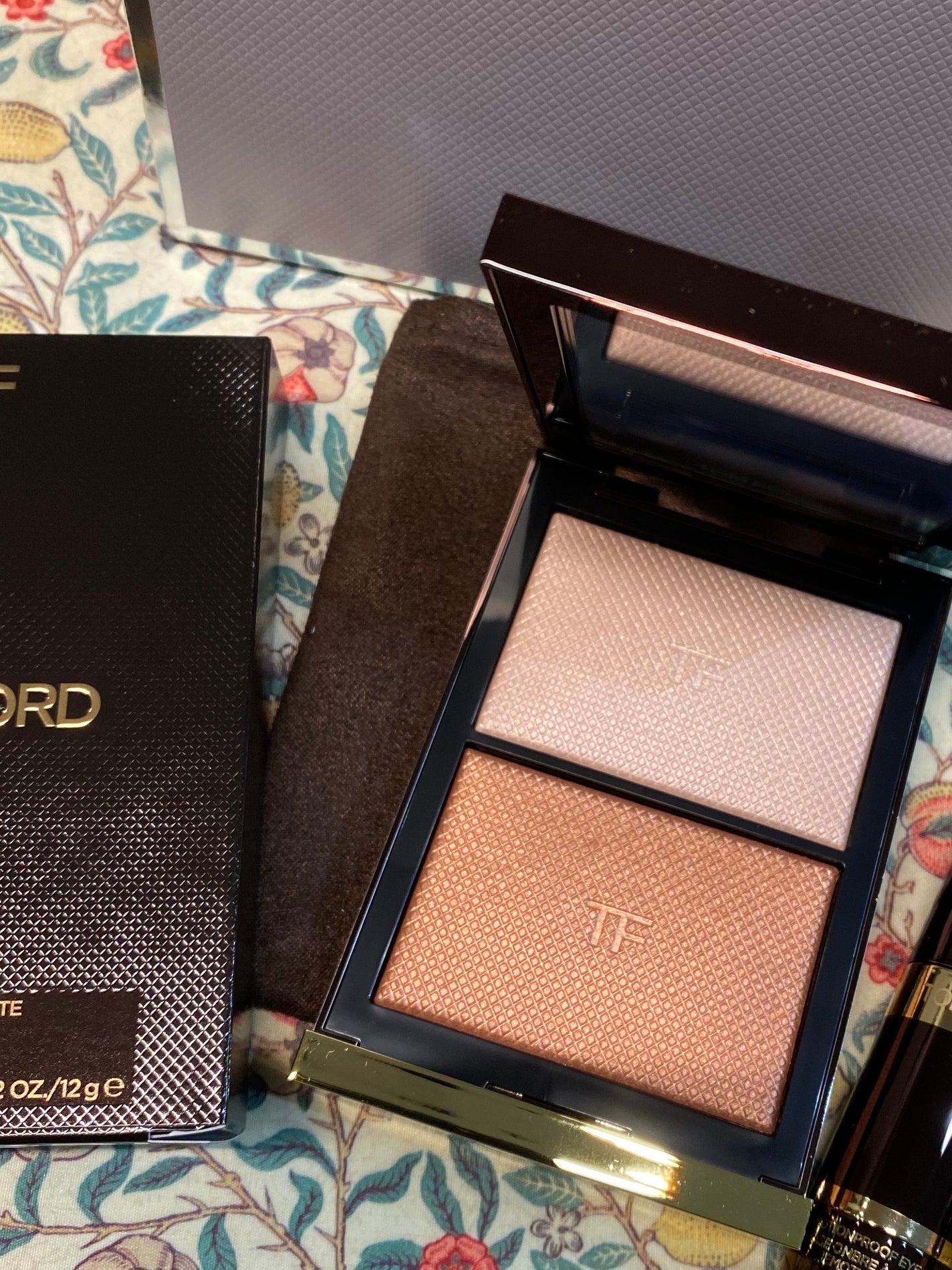 シェイド アンド イルミネイト ハイライティング デュオ /TOM FORD BEAUTY/パウダーハイライトを使ったクチコミ(1枚目)