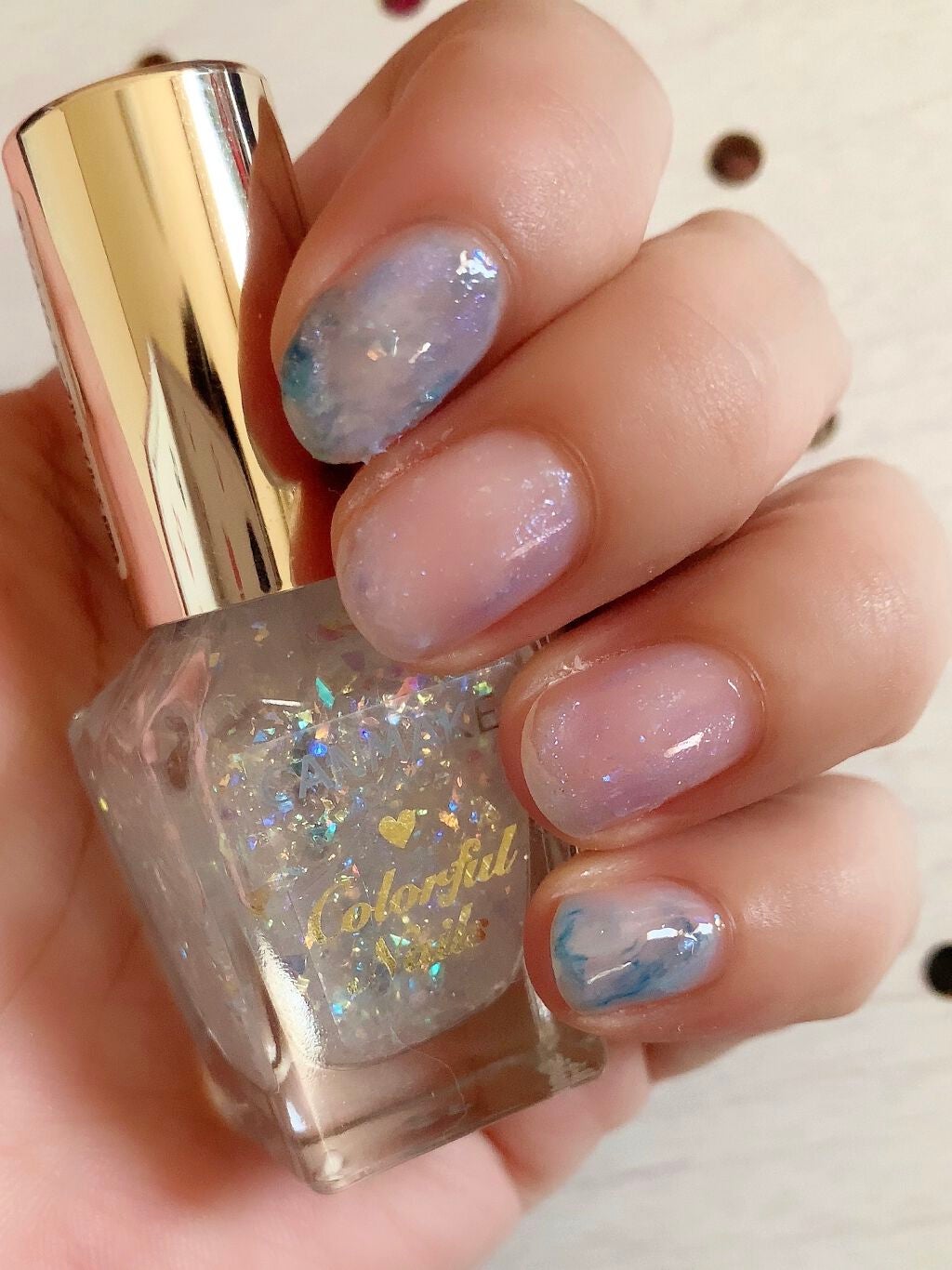 カラフルネイルズ/キャンメイク/マニキュアを使ったクチコミ(1枚目)