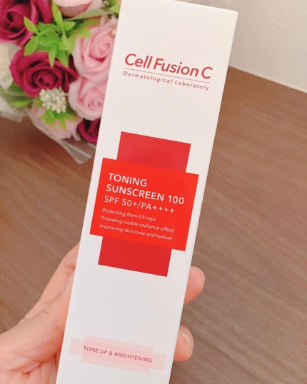 トーニングサンスクリーン100/Cell Fusion C(セルフュージョンシー)/日焼け止めクリームを使ったクチコミ(2枚目)