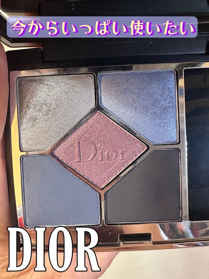 【旧】サンク クルール クチュール 189 ブルー ベルベット/Dior/アイシャドウパレットの画像