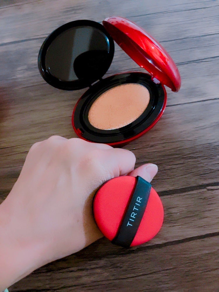 マスク フィット レッド クッション/TIRTIR(ティルティル)/クッションファンデーションを使ったクチコミ(2枚目)