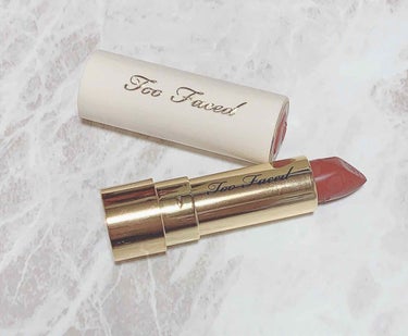 ジューシー マット ロングウェア リップスティック/Too Faced/口紅を使ったクチコミ（1枚目）