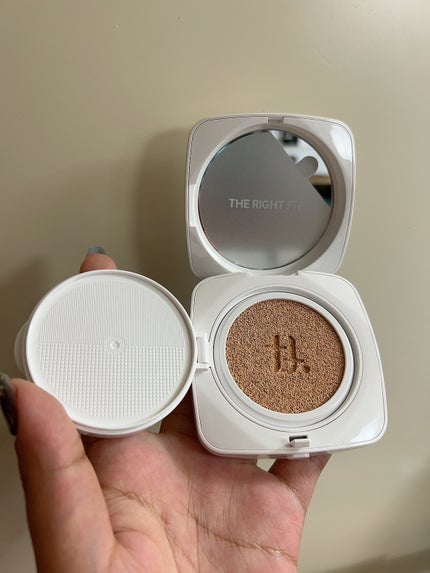 レイヤリングフィットカバークッションEX/TFIT/クッションファンデーションを使ったクチコミ(2枚目)