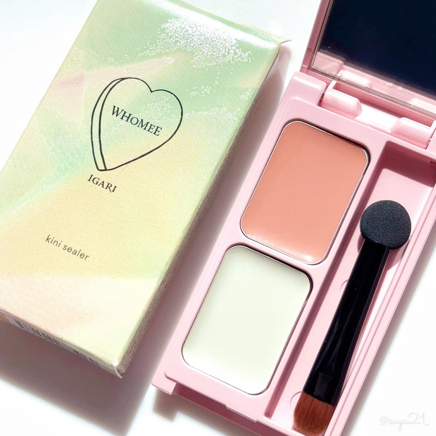 フーミー キニシーラー/WHOMEE/パレットコンシーラーを使ったクチコミ(1枚目)