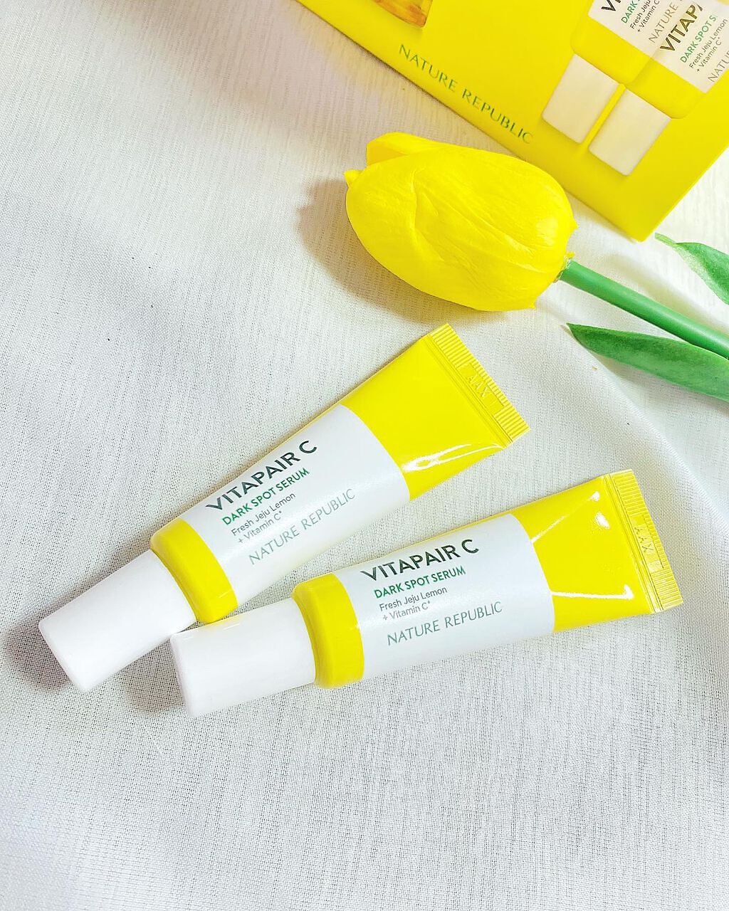 ビタペアC 集中美容液スペシャルセット/ネイチャーリパブリック/美容液を使ったクチコミ（3枚目）
