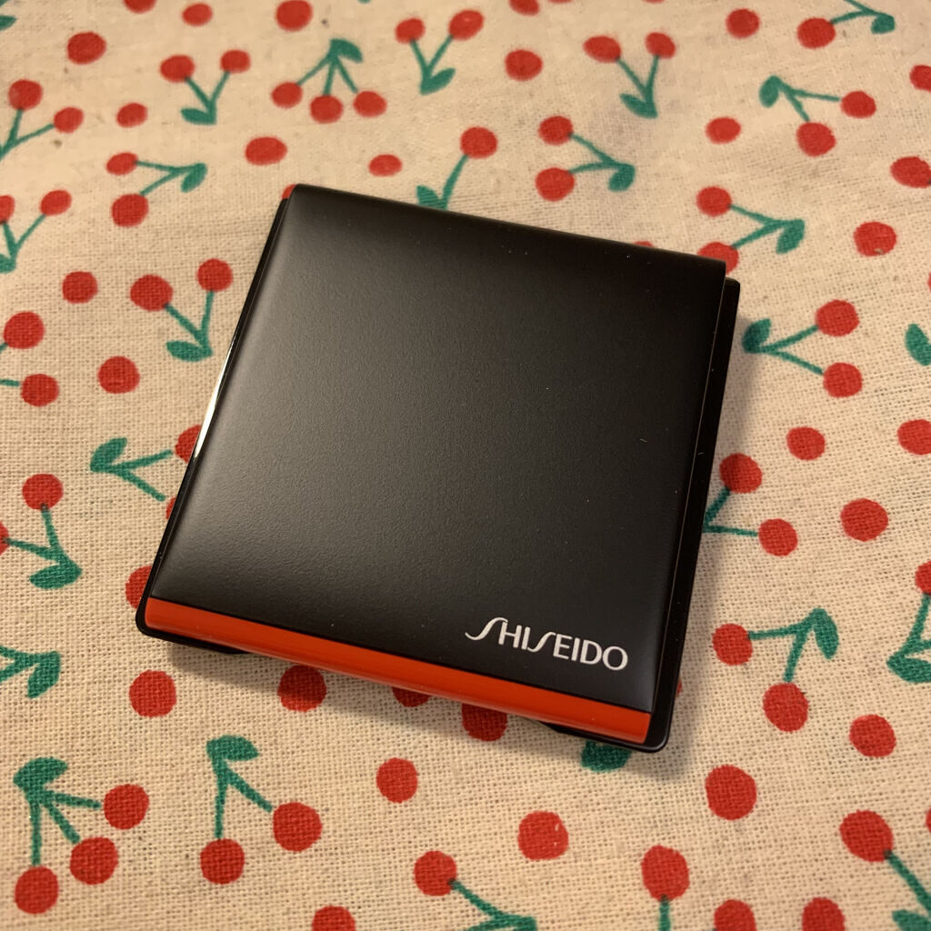 ポップ パウダージェル アイシャドウ 18 Doki-Doki Red/SHISEIDO/単色アイシャドウを使ったクチコミ（2枚目）