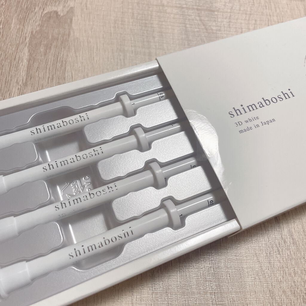 3Dホワイト/shimaboshi/歯磨き粉を使ったクチコミ（1枚目）