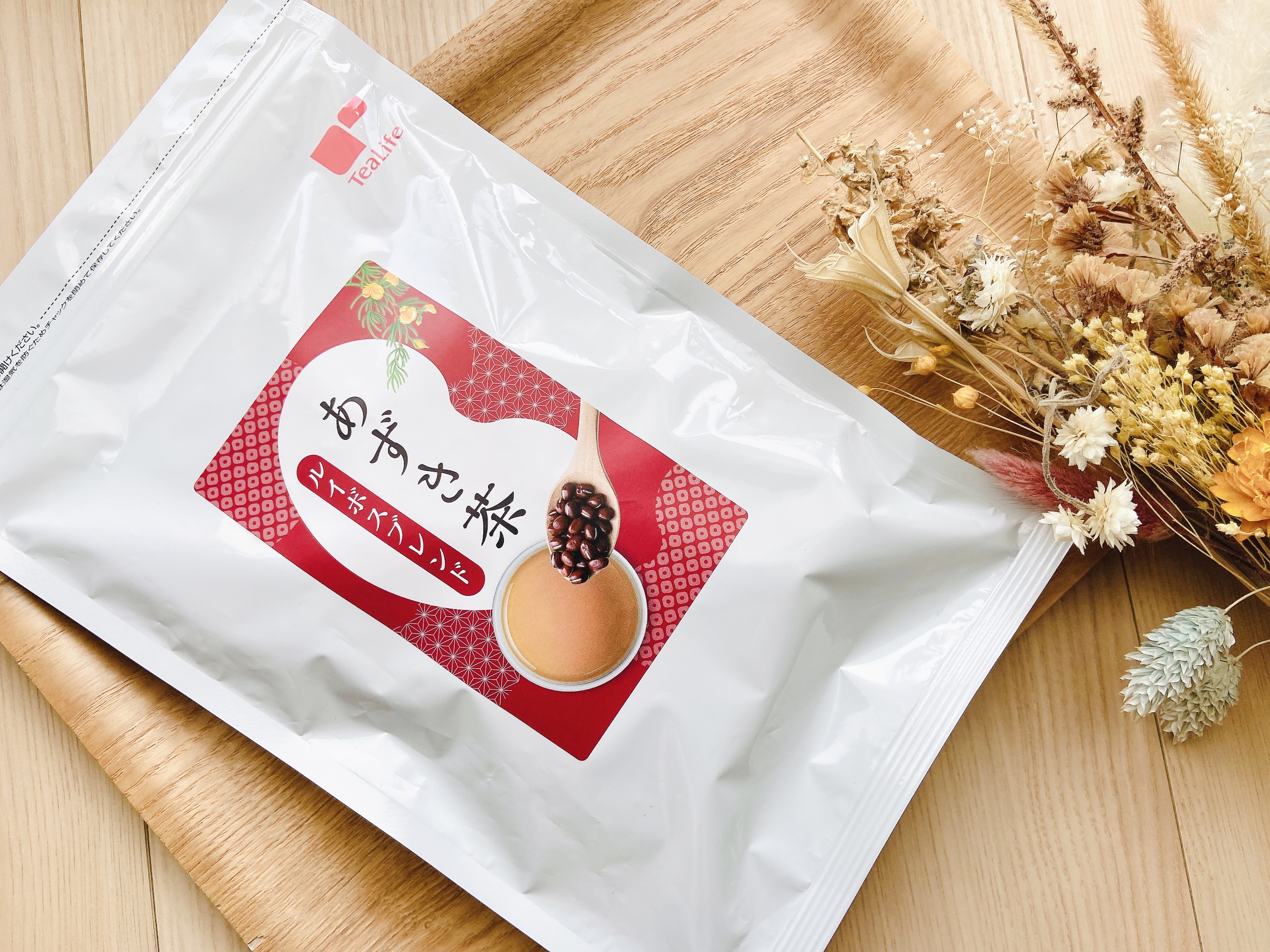 あずき茶ルイボスブレンド/ティーライフ/食品を使ったクチコミ（3枚目）