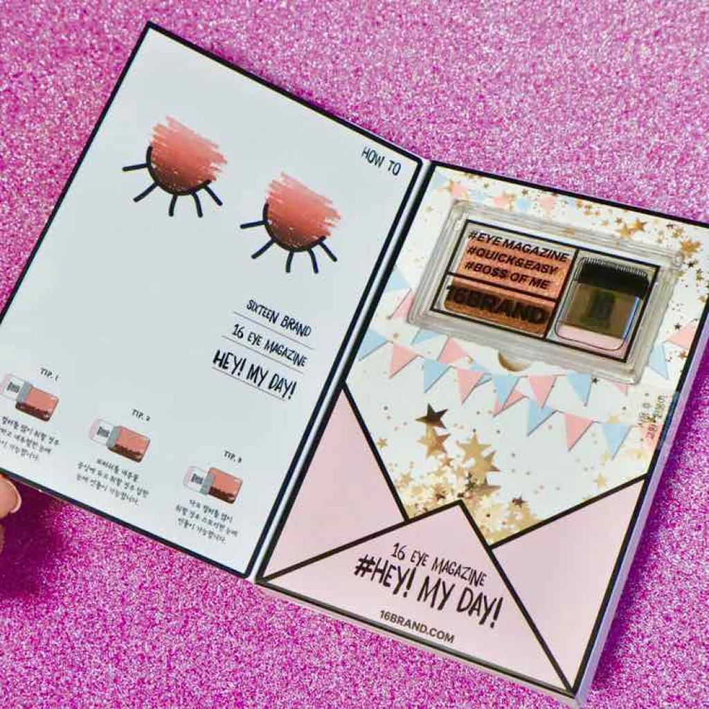 16 EYE MAGAZINE/16BRAND/アイシャドウパレットを使ったクチコミ（2枚目）