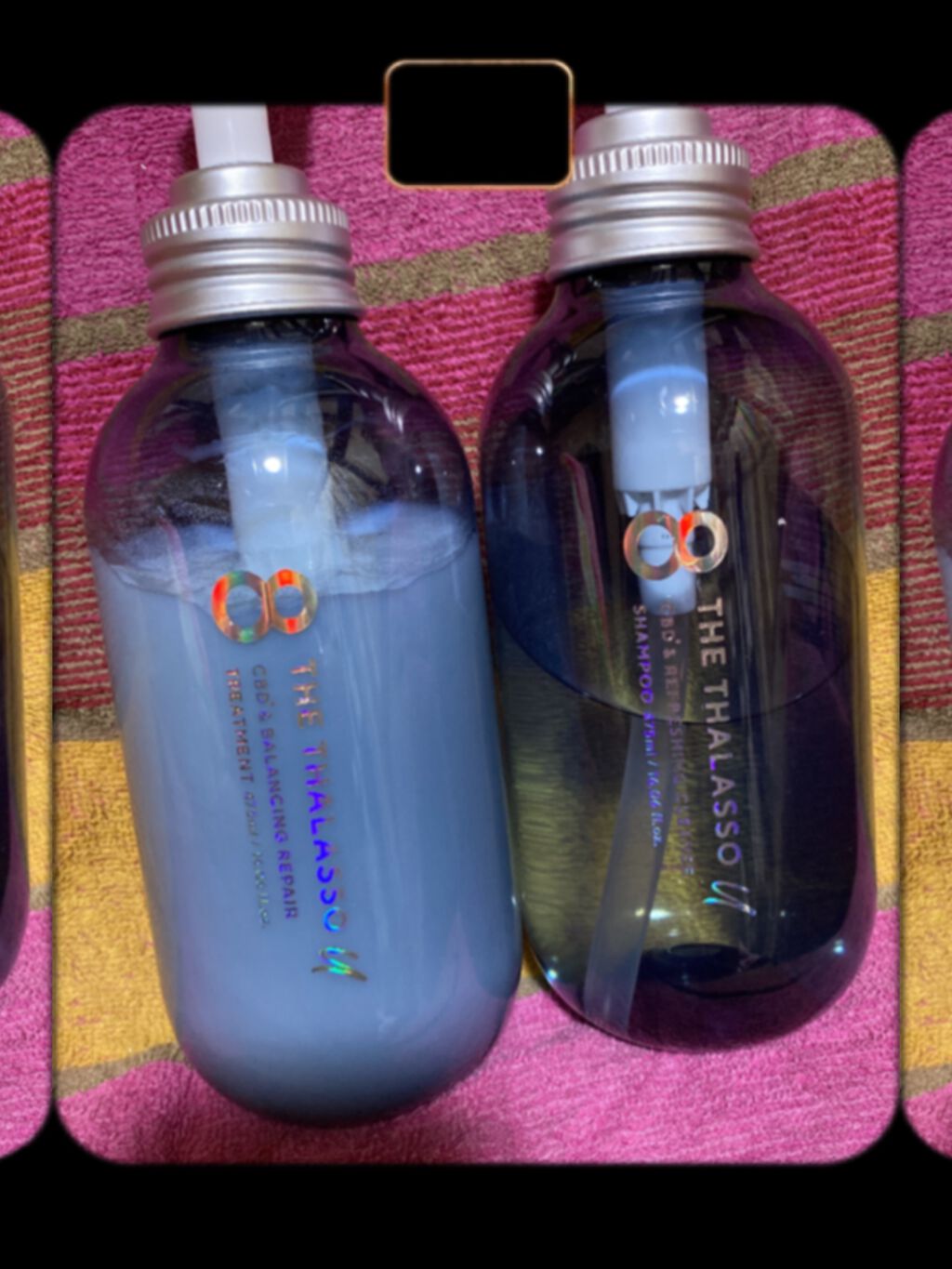 エイトザタラソ ユー CBD&リフレッシング クレンズ 美容液シャンプー/CBD&バランシング ダメージリペア 美容液ヘアトリートメント/エイトザタラソ/市販シャンプーを使ったクチコミ(1枚目)