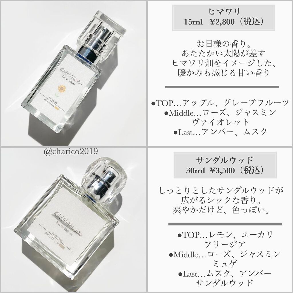 キママラボ　オードトワレ/KIMAMALabo/香水(レディース)を使ったクチコミ（3枚目）