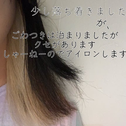 オイルトリートメント #EXヘアリペアオイル/ルシードエル/ヘアオイルを使ったクチコミ(3枚目)