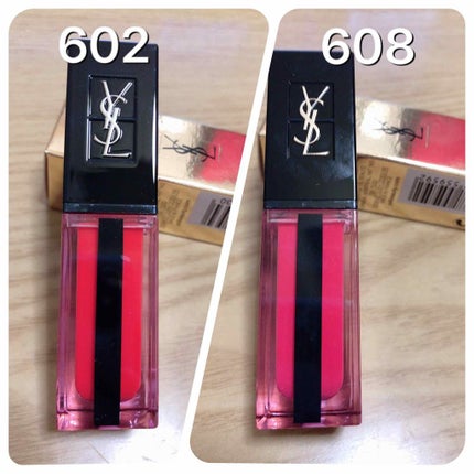 ルージュ ピュールクチュール ヴェルニ ウォーターステイン/YVES SAINT LAURENT BEAUTE/口紅を使ったクチコミ(1枚目)