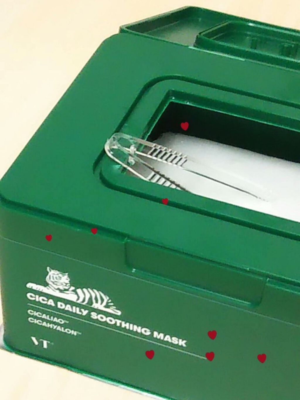 CICA デイリースージングマスク/VT/シートマスク・パックを使ったクチコミ（2枚目）