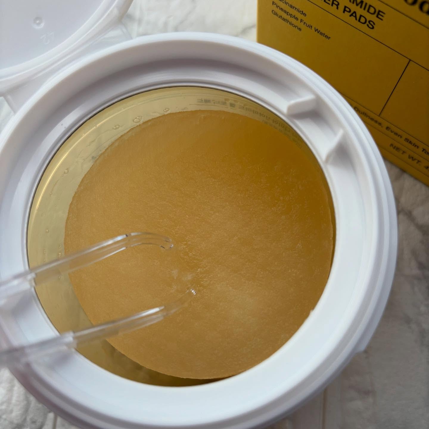 ビタナイアシンアミドゲルトナーパッド/Biodance/シートマスク・パックを使ったクチコミ（3枚目）