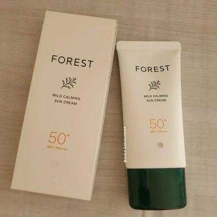 フォレスト マイルドカーミングサンクリーム/FoRest by Greenfinger/日焼け止めクリームを使ったクチコミ(2枚目)