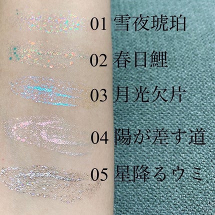 エクスプローラ12色 動物アイシャドウパレット/PERFECT DIARY/アイシャドウパレットを使ったクチコミ(4枚目)