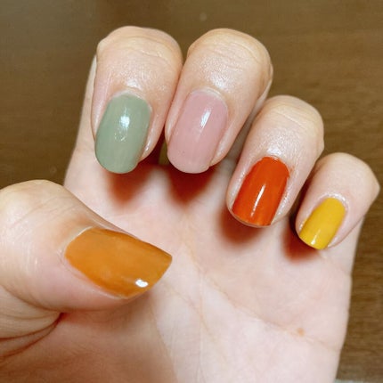 カラフルネイルズ/キャンメイク/マニキュアを使ったクチコミ(6枚目)