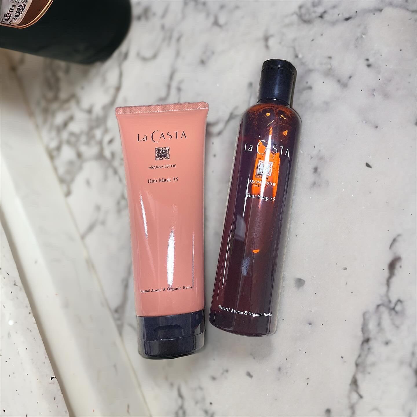 アロマエステ ヘアソープ／ヘアマスク35 ヘアマスク230g/ラ・カスタ/市販シャンプーを使ったクチコミ（2枚目）