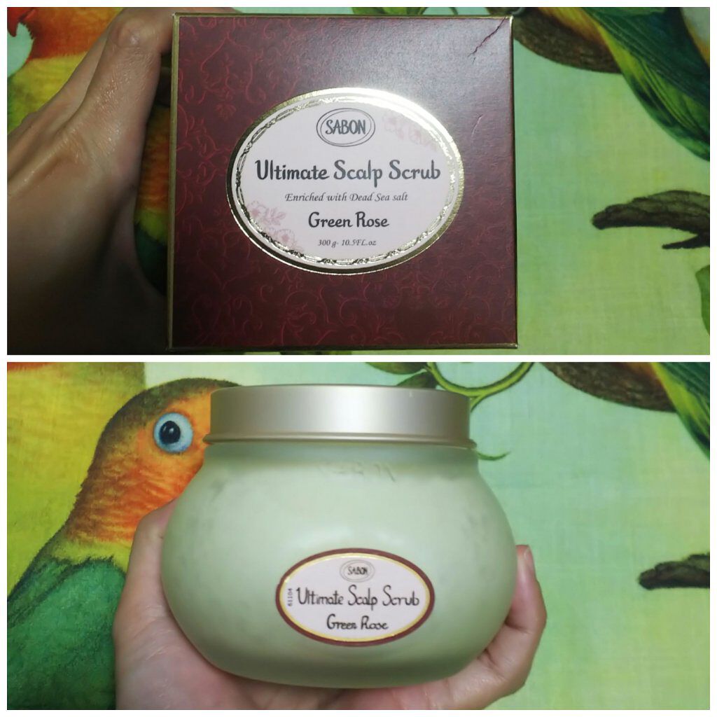 ヘッドスクラブ グリーン・ローズ/SABON/ヘッドスクラブを使ったクチコミ（1枚目）