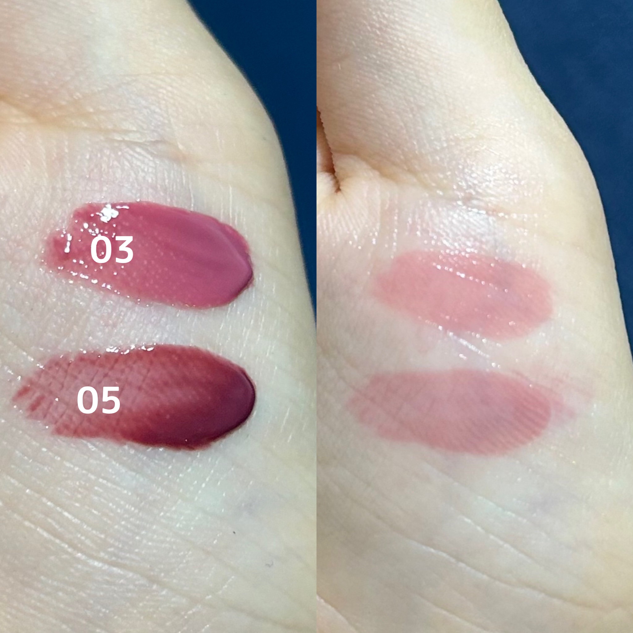 デューイドトムティント/amauve/リップティントを使ったクチコミ（3枚目）